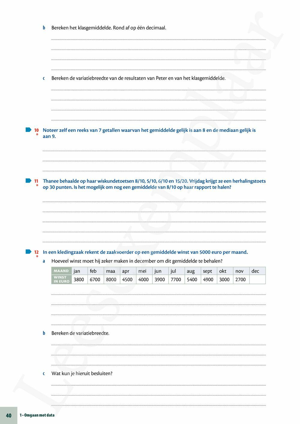 Preview: Matrix Wiskunde 2 Getallenleer Leerwerkboek (incl. Vademecum en Pelckmans Portaal)