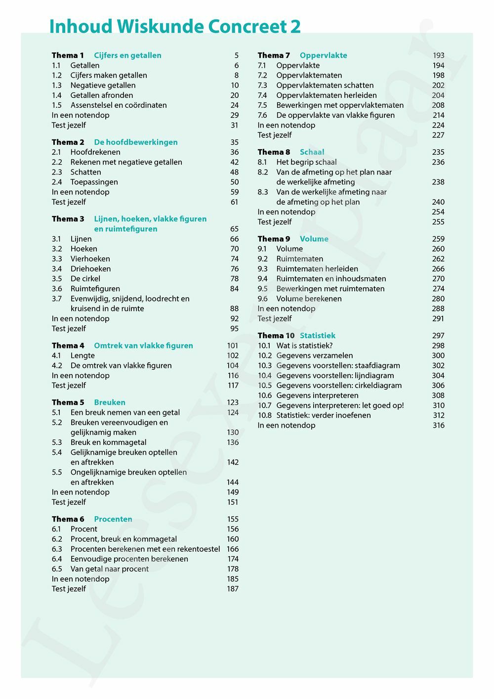 Preview: Wiskunde Concreet 2 leerwerkboek (2020) (inclusief Pelckmans Portaal)