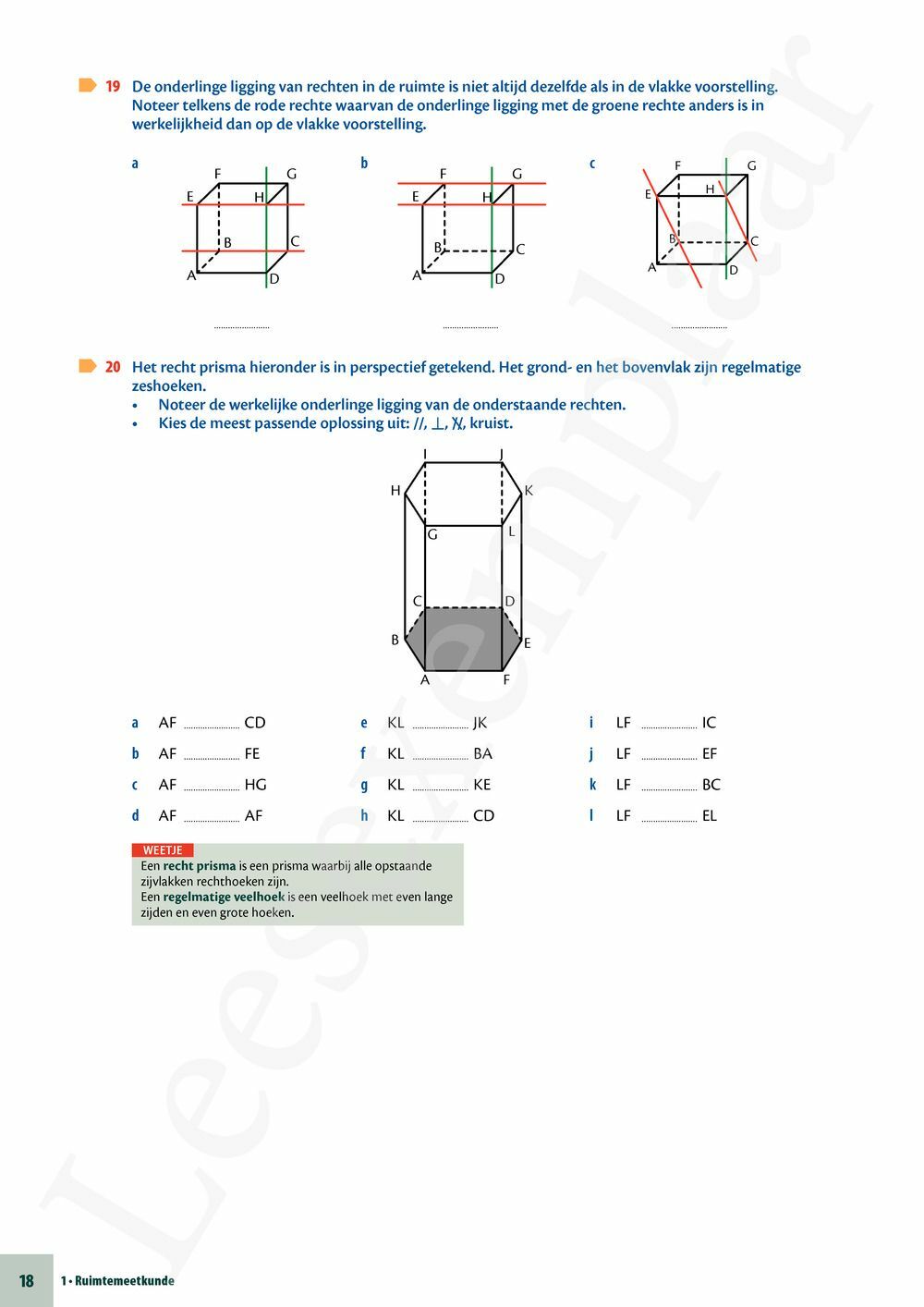 Preview: Matrix Wiskunde 2 Meetkunde Leerwerkboek (incl. Pelckmans Portaal)