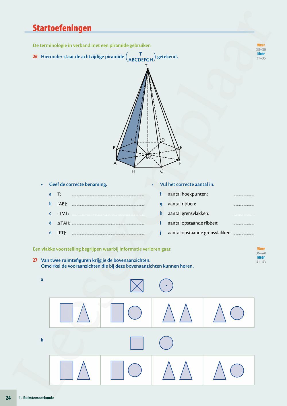 Preview: Matrix Wiskunde 2 Meetkunde Leerwerkboek (incl. Pelckmans Portaal)