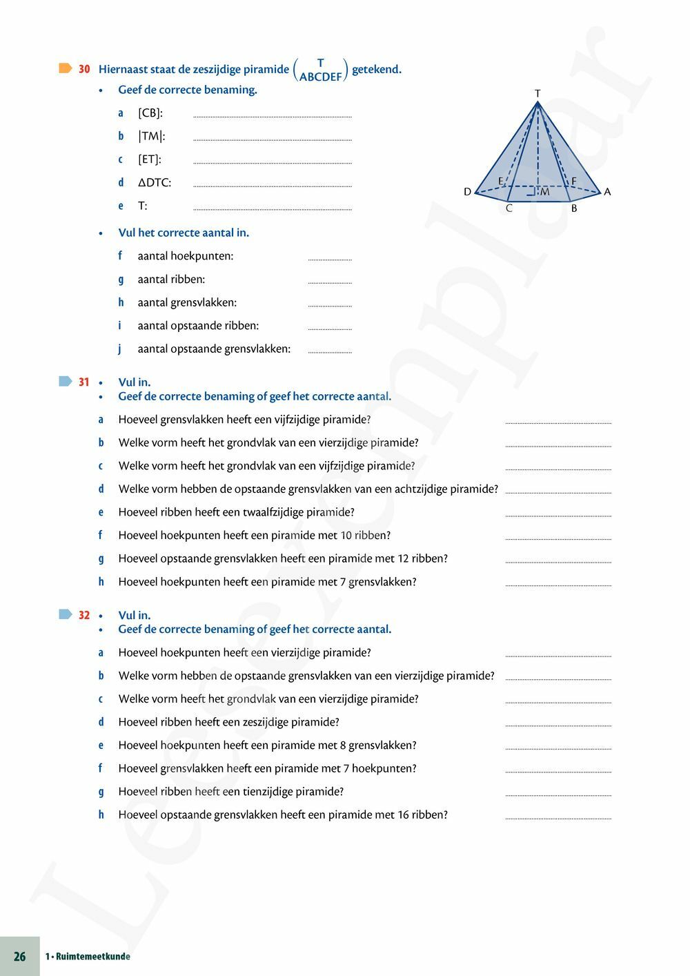 Preview: Matrix Wiskunde 2 Meetkunde Leerwerkboek (incl. Pelckmans Portaal)