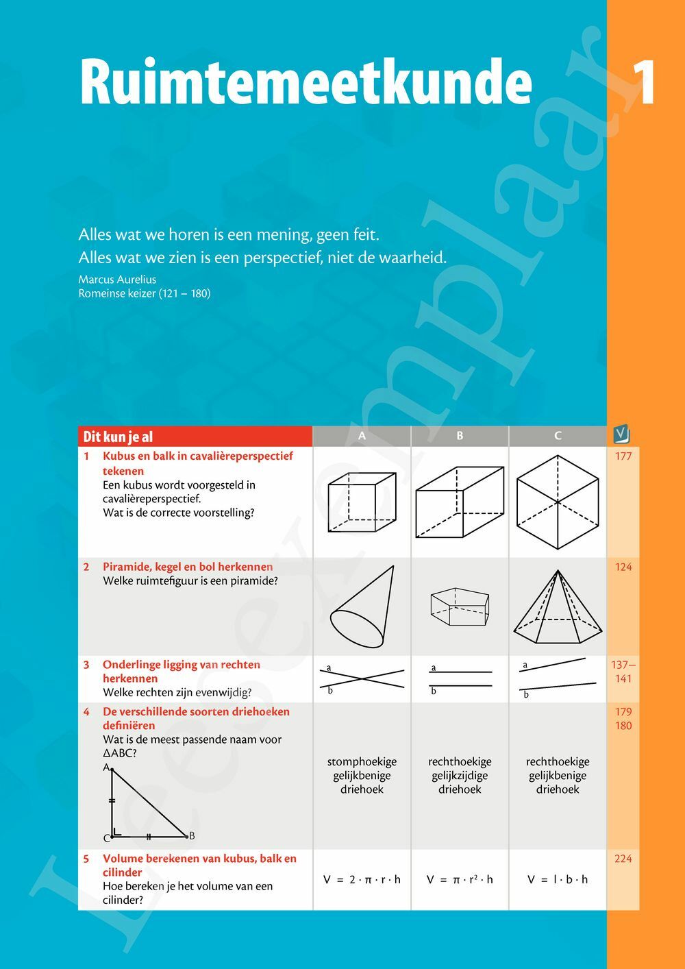 Preview: Matrix Wiskunde 2 Meetkunde Leerwerkboek (incl. Pelckmans Portaal)