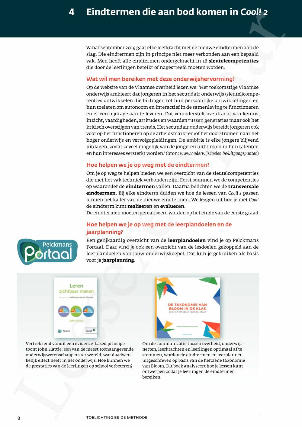 Preview: Cool! 2 handleiding (editie 2020) (inclusief Pelckmans Portaal en digitaal bordboek)