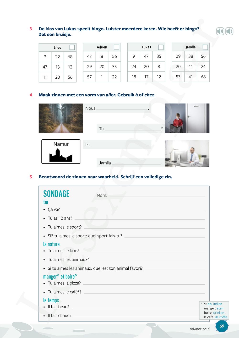 Preview: Nouveau Quartier étoile 5B Leerwerkboek (incl. online oefenmateriaal)
