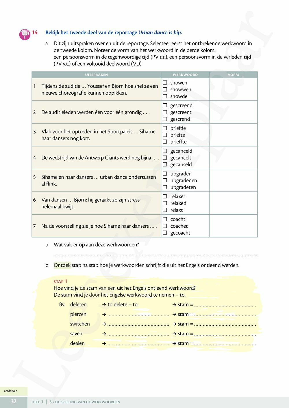 Preview: Frappant Nederlands 2 Leerwerkboek (incl. Pelckmans Portaal)