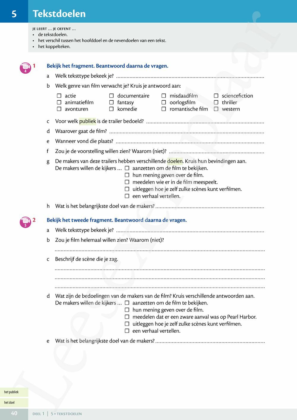 Preview: Frappant Nederlands 2 Leerwerkboek (incl. Pelckmans Portaal)