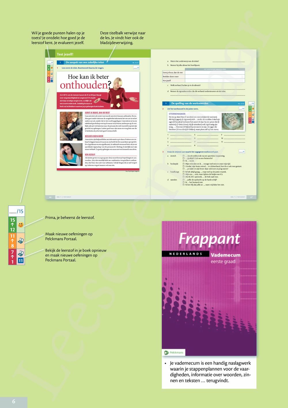 Preview: Frappant Nederlands 2 Leerwerkboek (incl. Pelckmans Portaal)