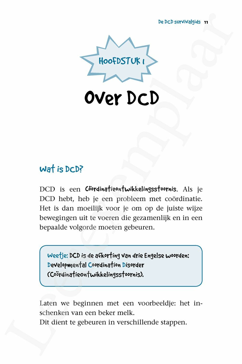 Preview: De DCD survivalgids