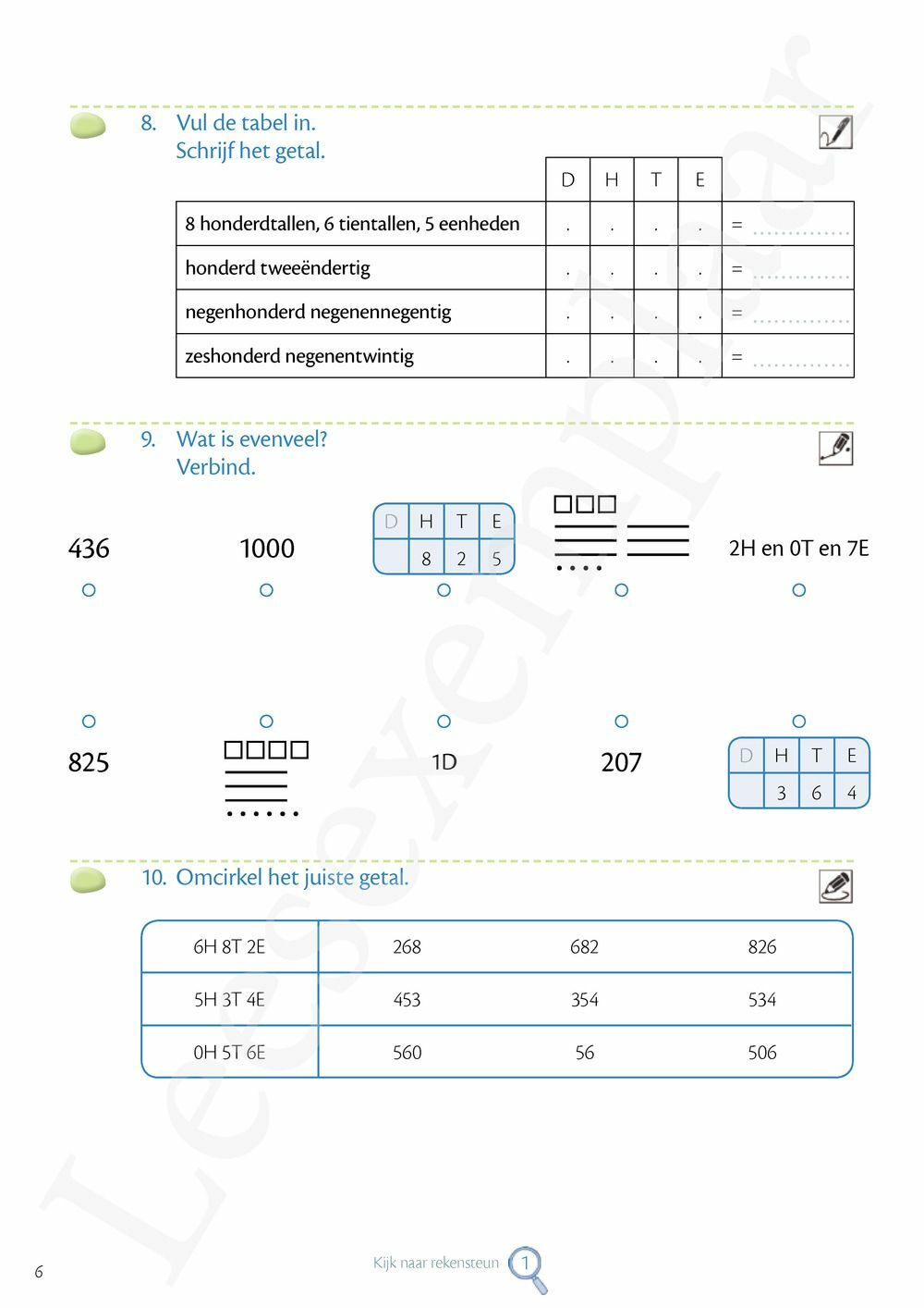 Preview: Rekenlopers - Getalbegrip tot 1000