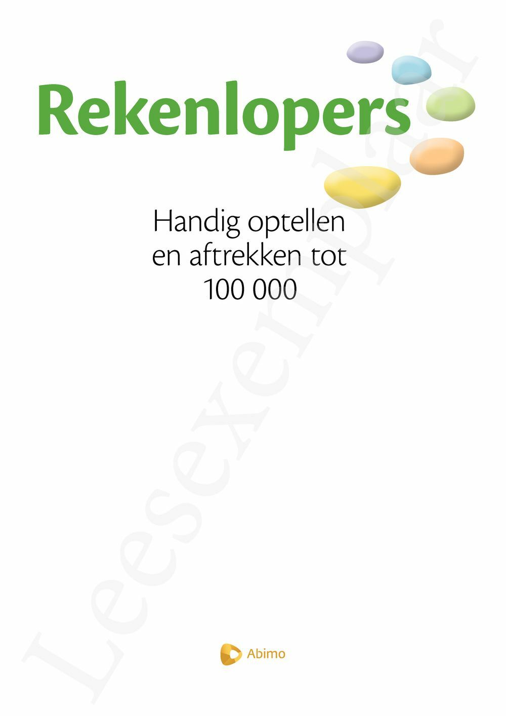 Preview: Rekenlopers - Handig optellen en aftrekken tot 100 000