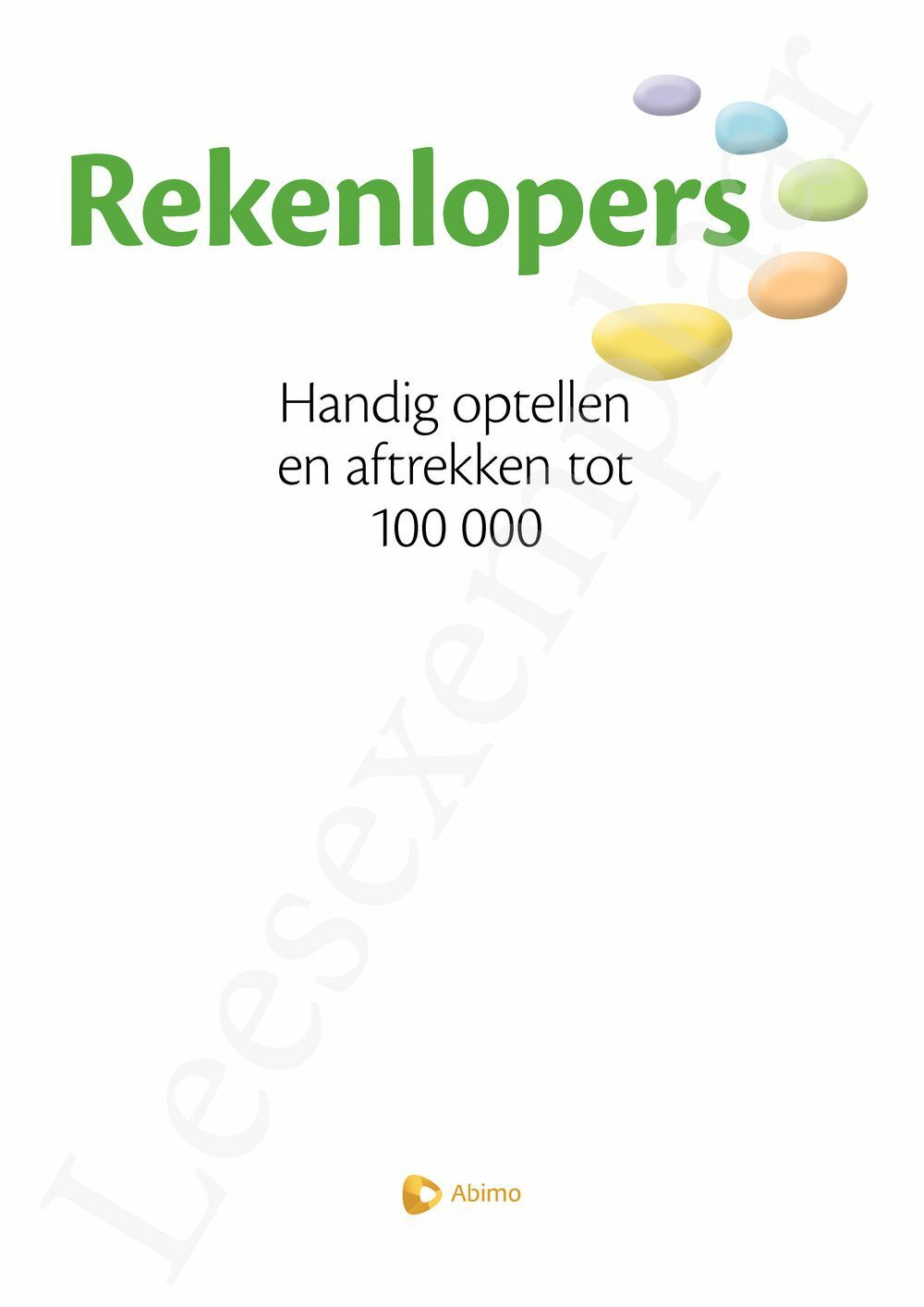 Preview: Rekenlopers - Handig optellen en aftrekken tot 100 000