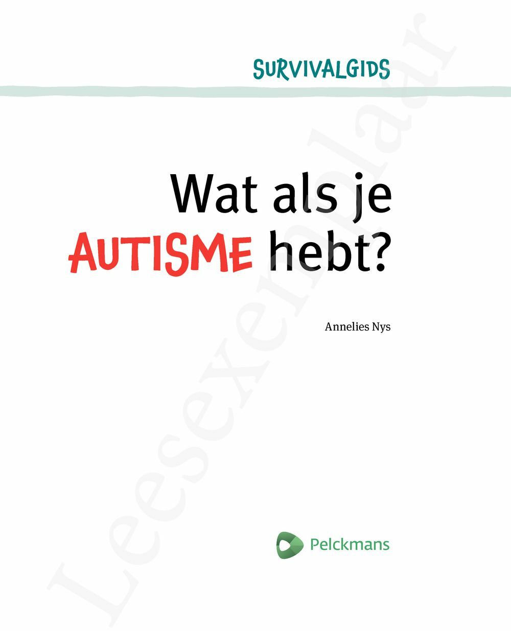 Preview: Survivalgids - Wat als je autisme hebt?