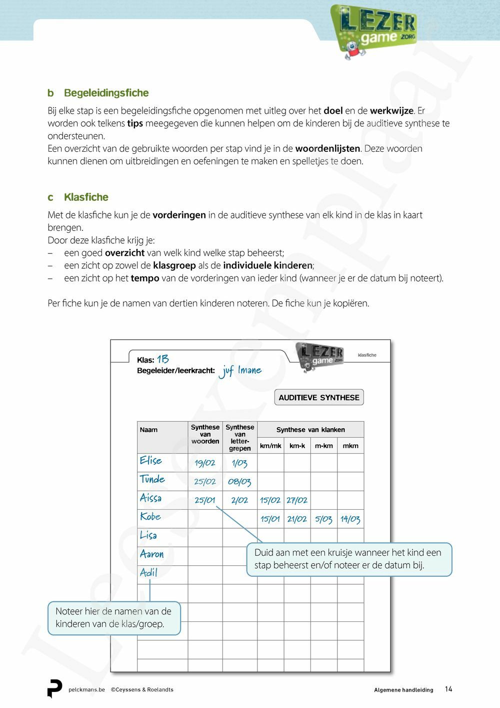 Preview: Lezergame Zorg: oefenmap