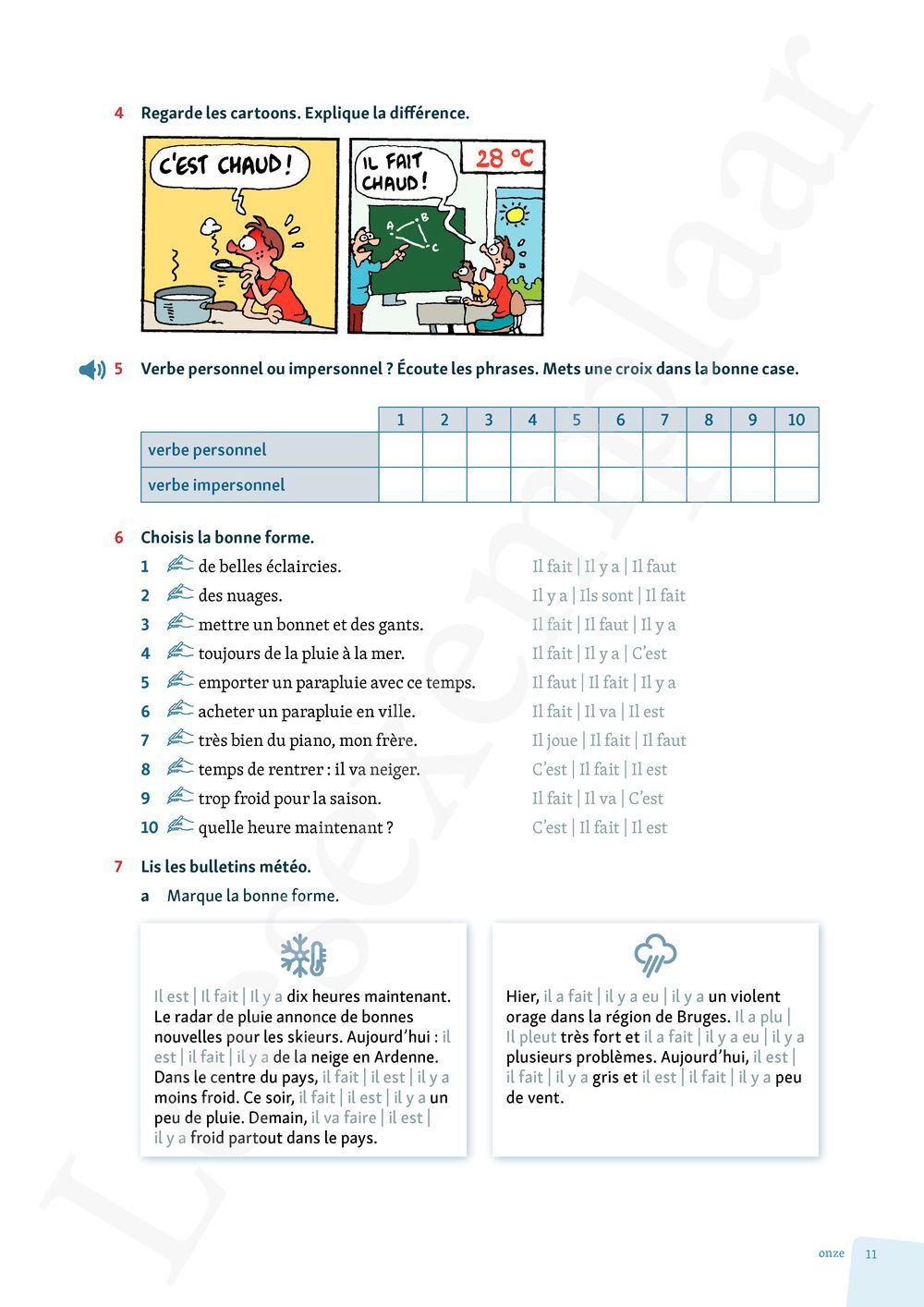 Preview: Éclat français 3 Livre de l'élève (incl. Pelckmans Portaal)