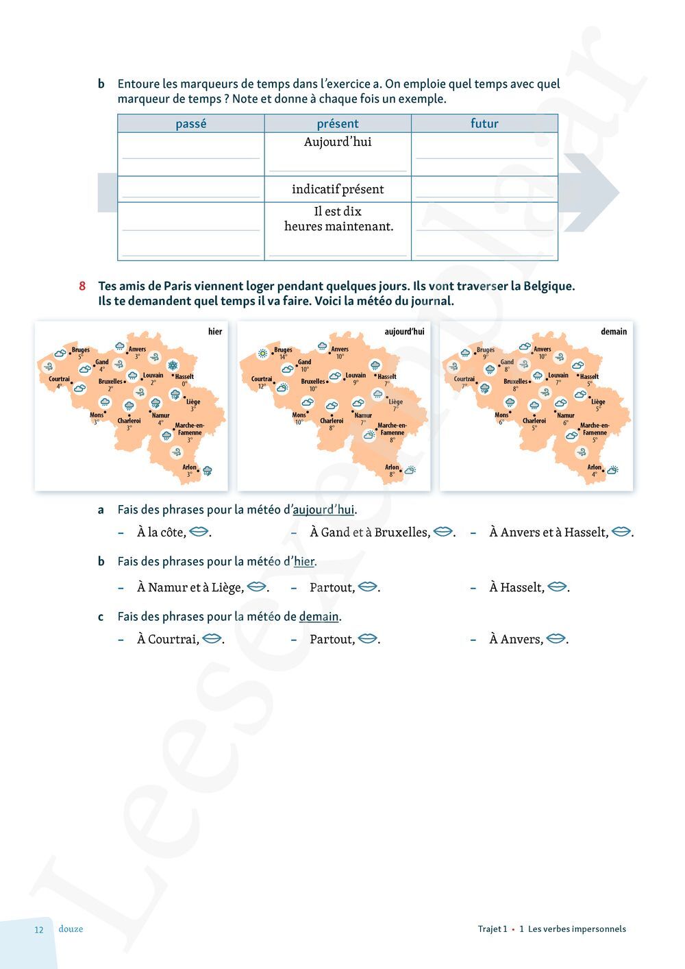 Preview: Éclat français 3 Livre de l'élève (incl. Pelckmans Portaal)