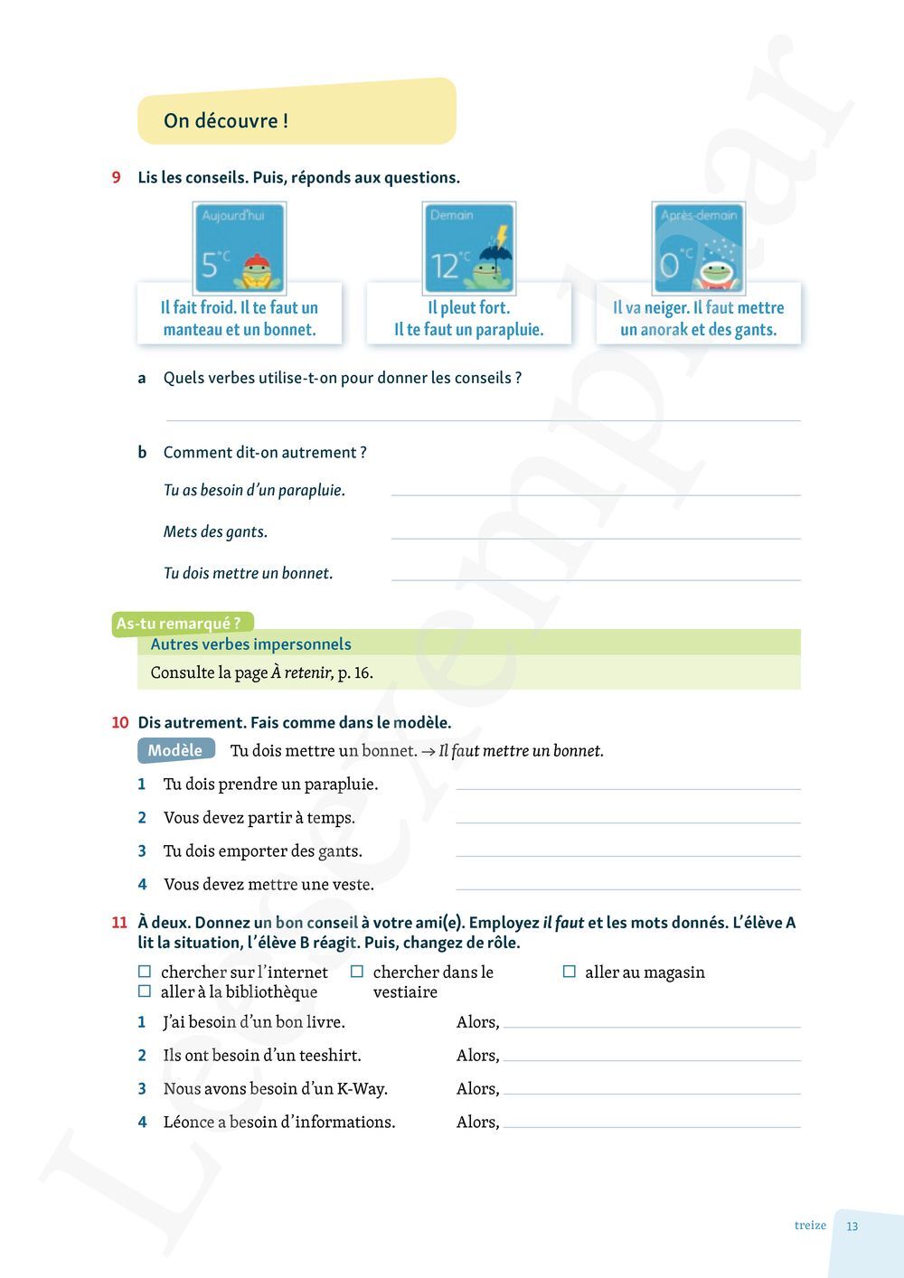 Preview: Éclat français 3 Livre de l'élève (incl. Pelckmans Portaal)