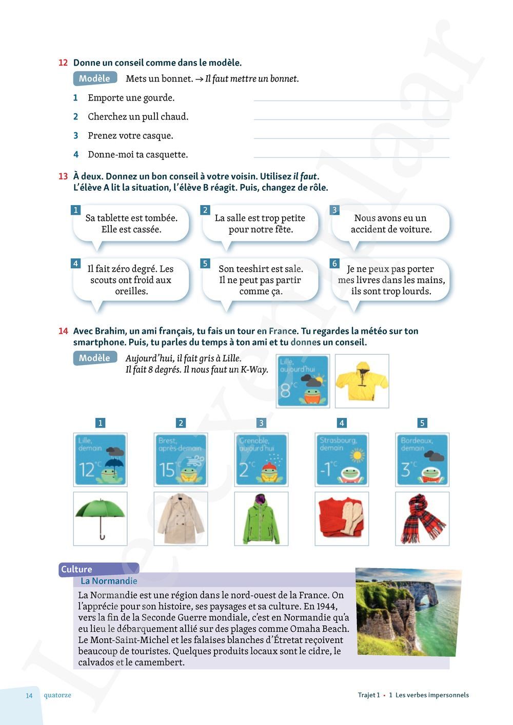 Preview: Éclat français 3 Livre de l'élève (incl. Pelckmans Portaal)