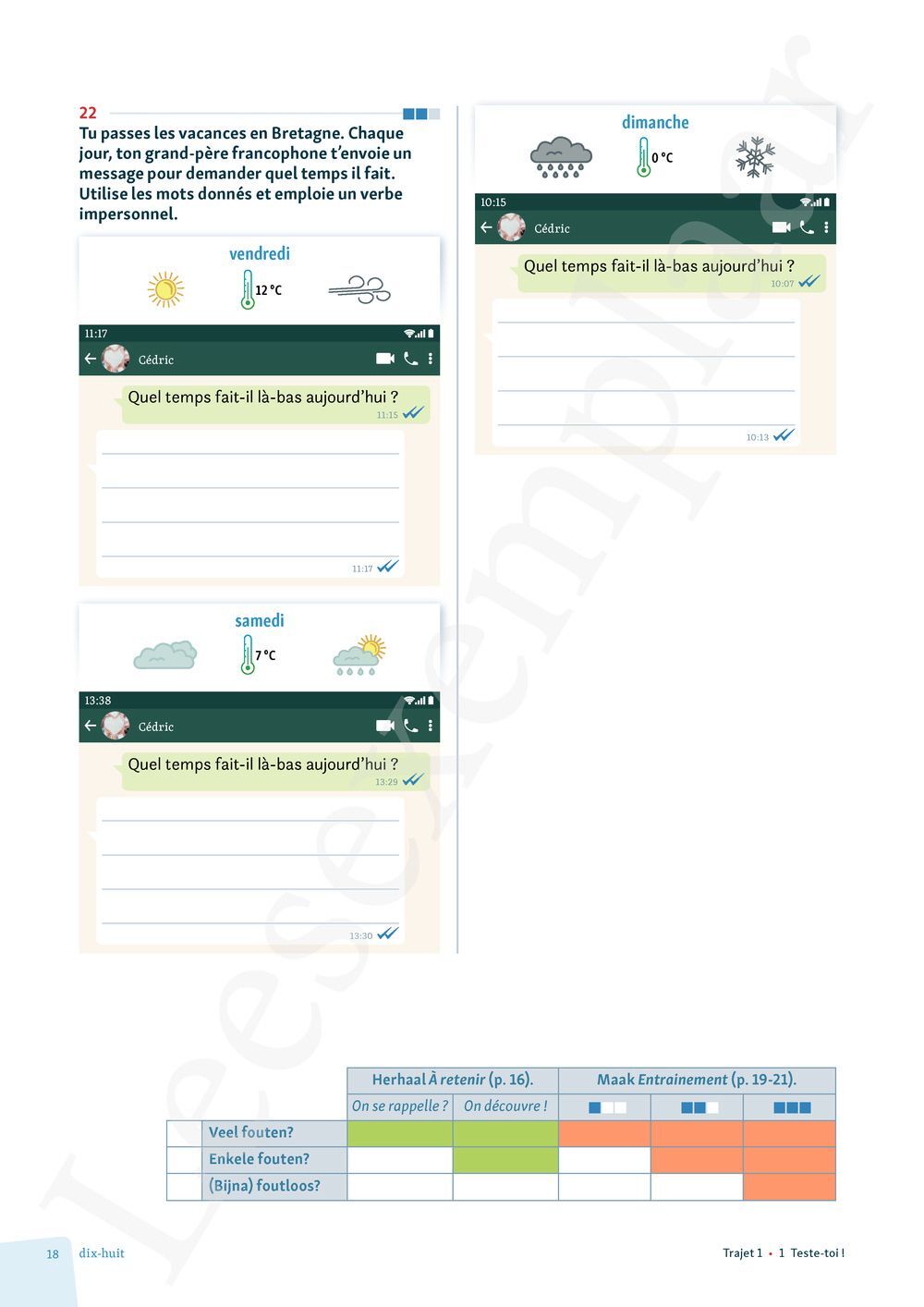 Preview: Éclat français 3 Livre de l'élève (incl. Pelckmans Portaal)