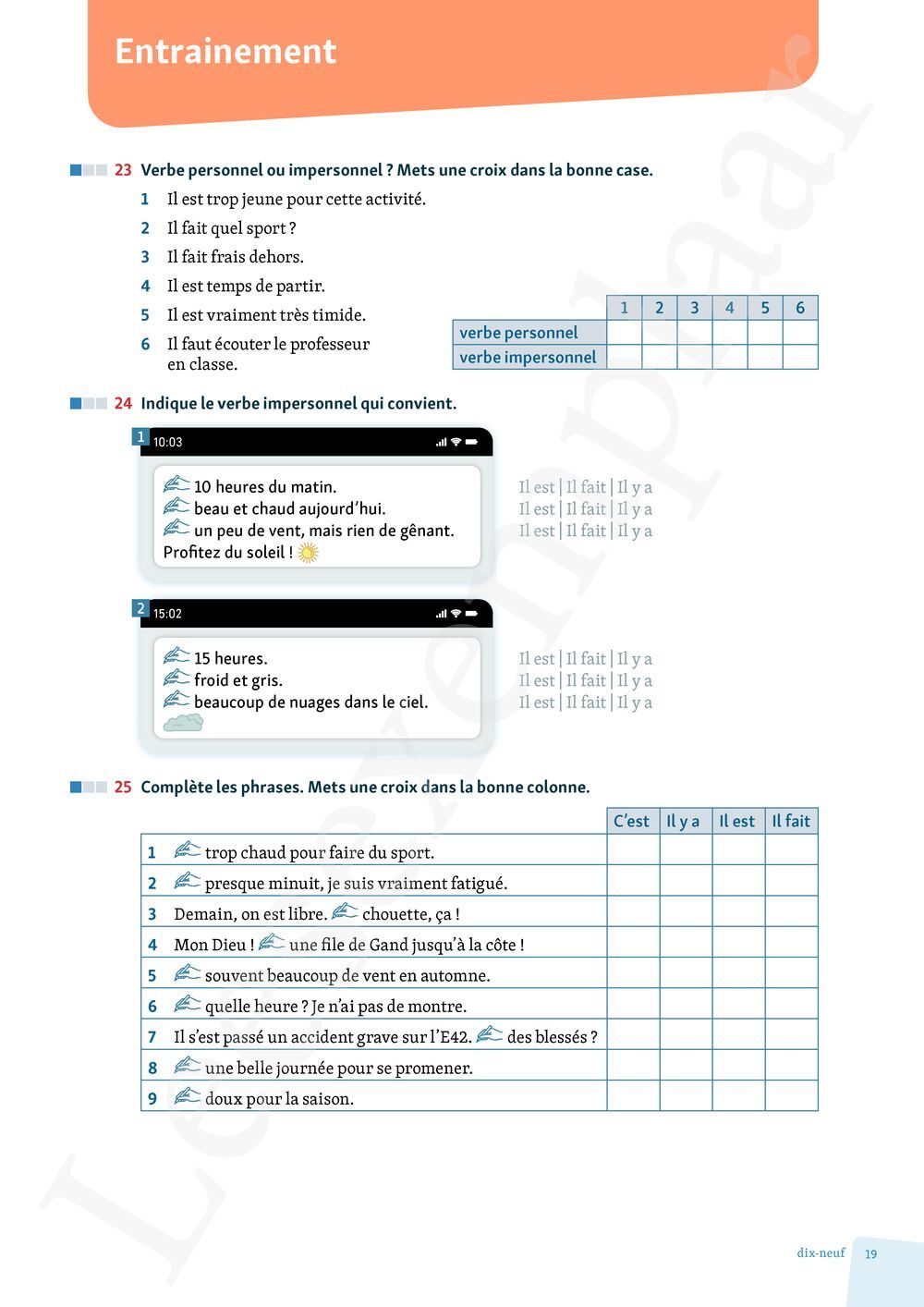 Preview: Éclat français 3 Livre de l'élève (incl. Pelckmans Portaal)
