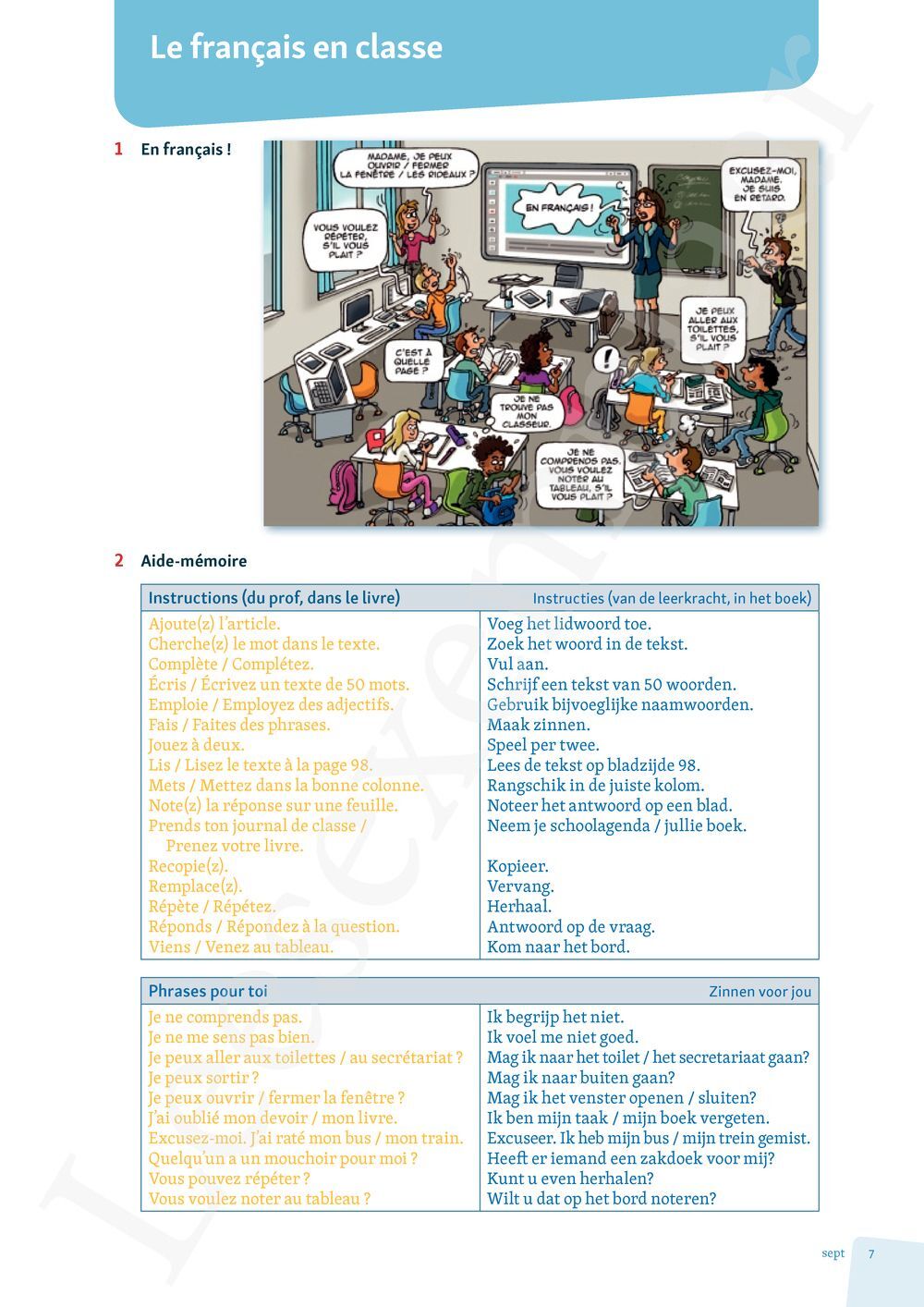 Preview: Éclat français 3 Livre de l'élève (incl. Pelckmans Portaal)