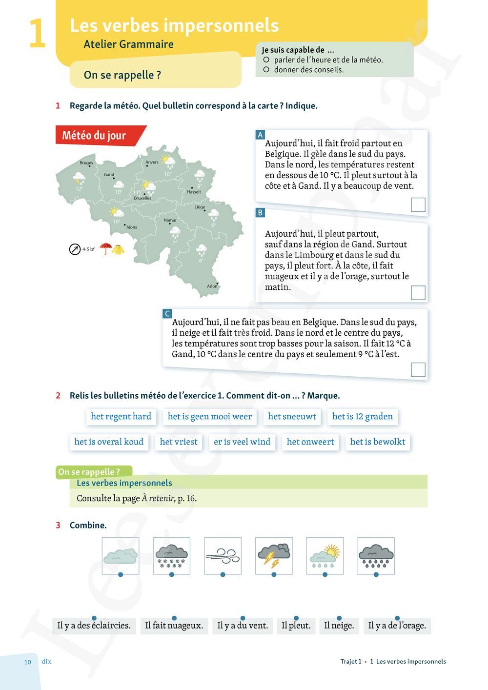 Preview: Éclat français 3 Livre de l'élève (incl. Pelckmans Portaal)