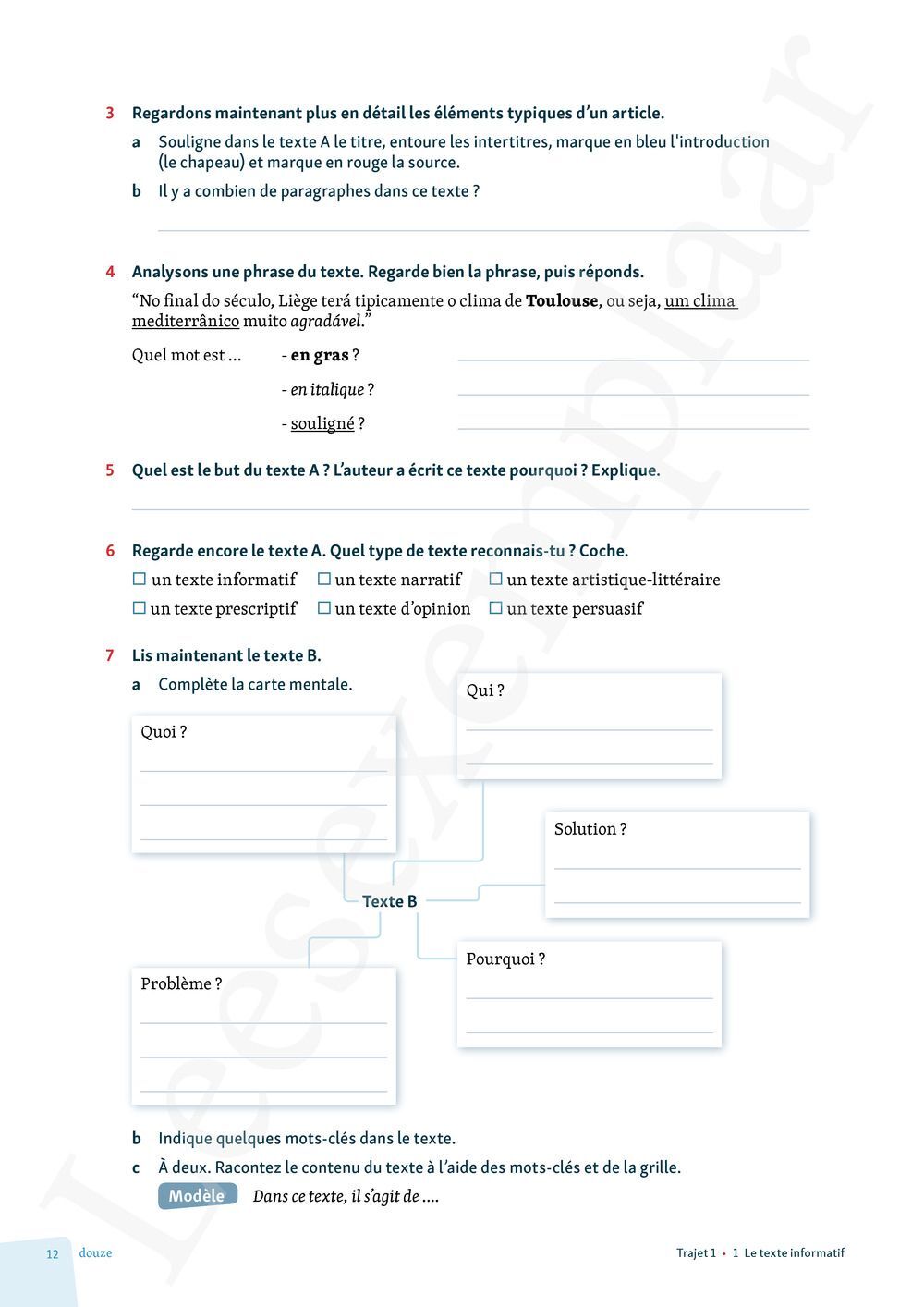 Preview: Éclat français 3 Plus Livre de l'élève (incl. Pelckmans Portaal)