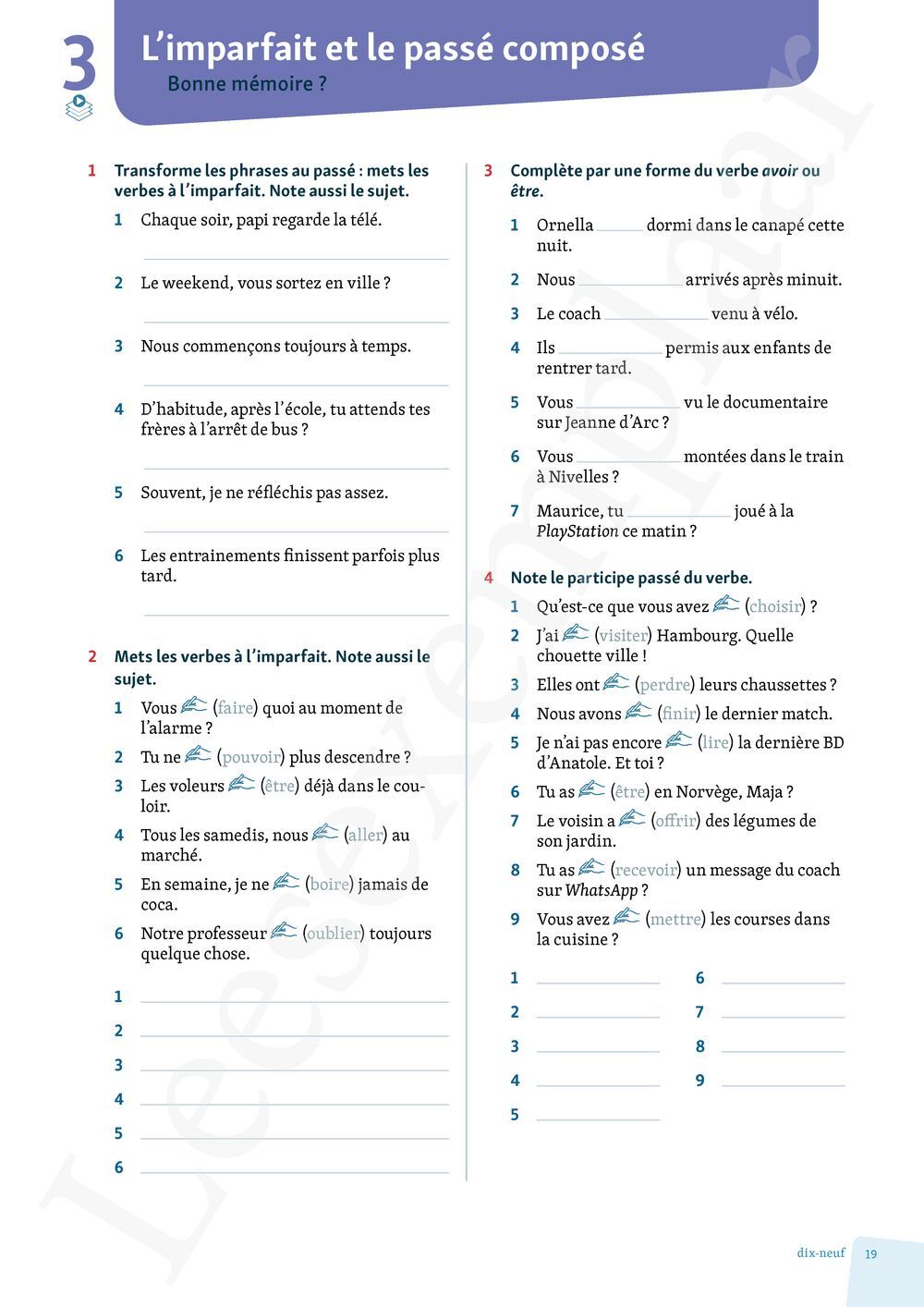 Preview: Éclat français 3 Plus Livre de l'élève (incl. Pelckmans Portaal)