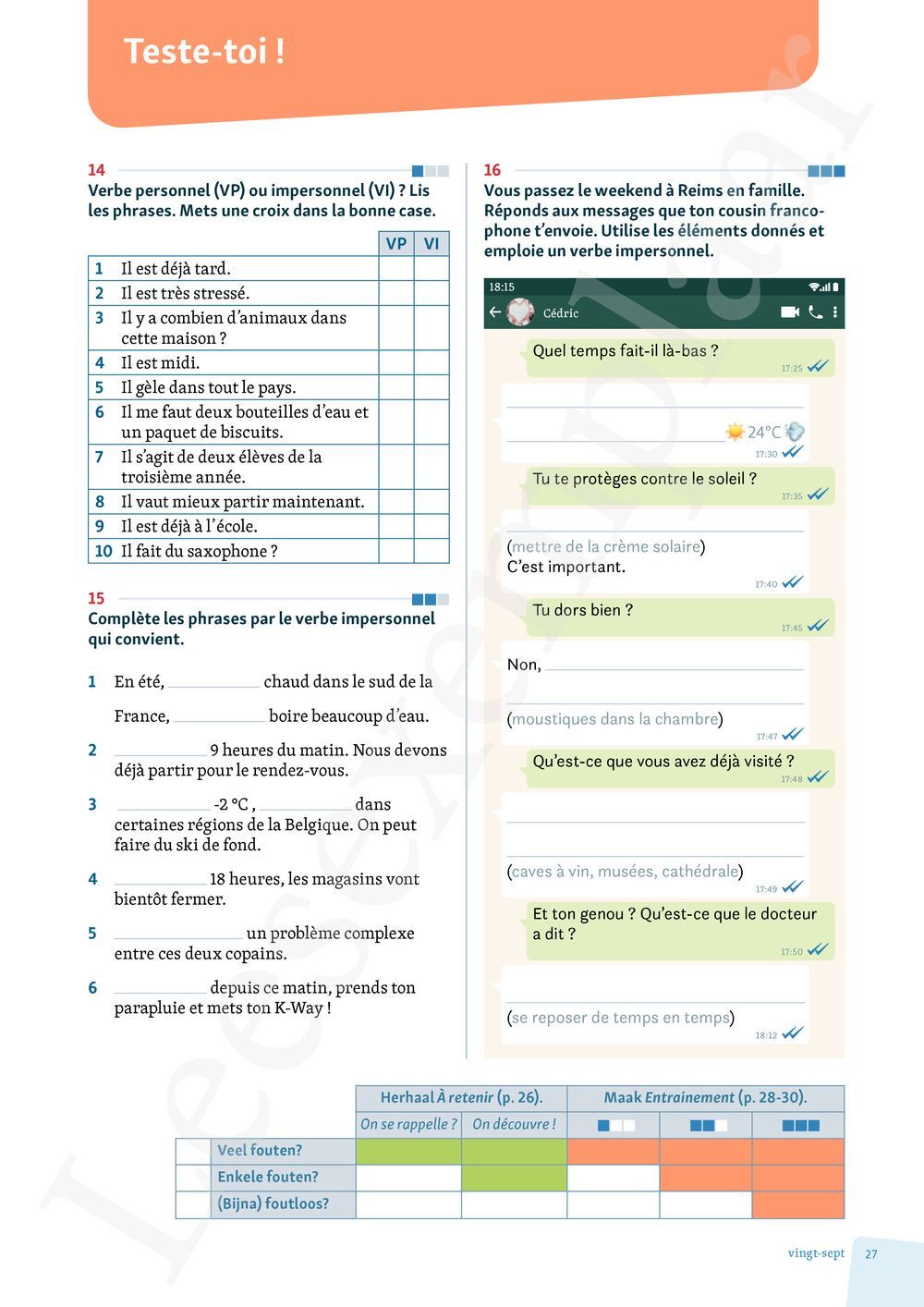 Preview: Éclat français 3 Plus Livre de l'élève (incl. Pelckmans Portaal)