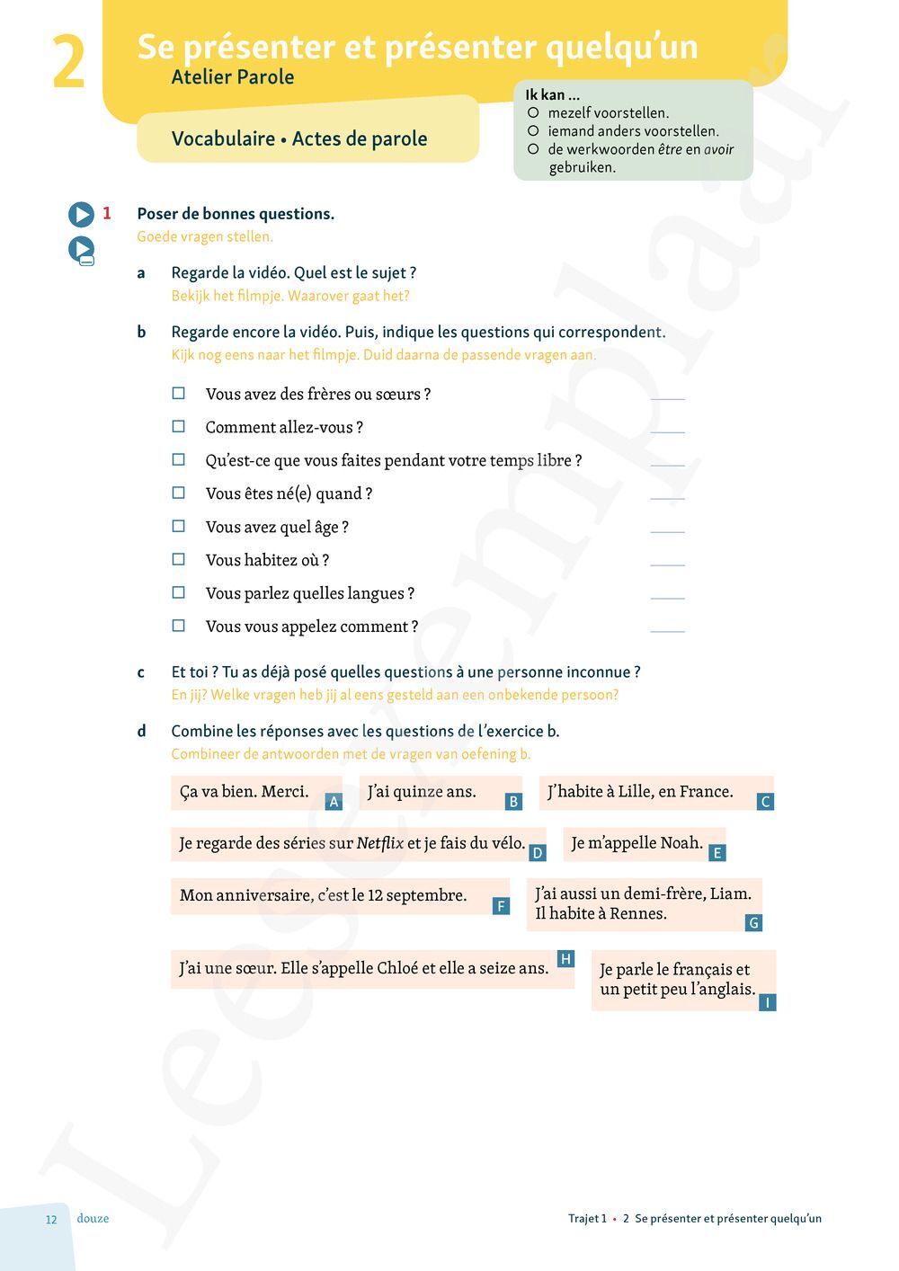 Preview: Chantier français 3 Livre de l'élève (incl. Pelckmans Portaal)