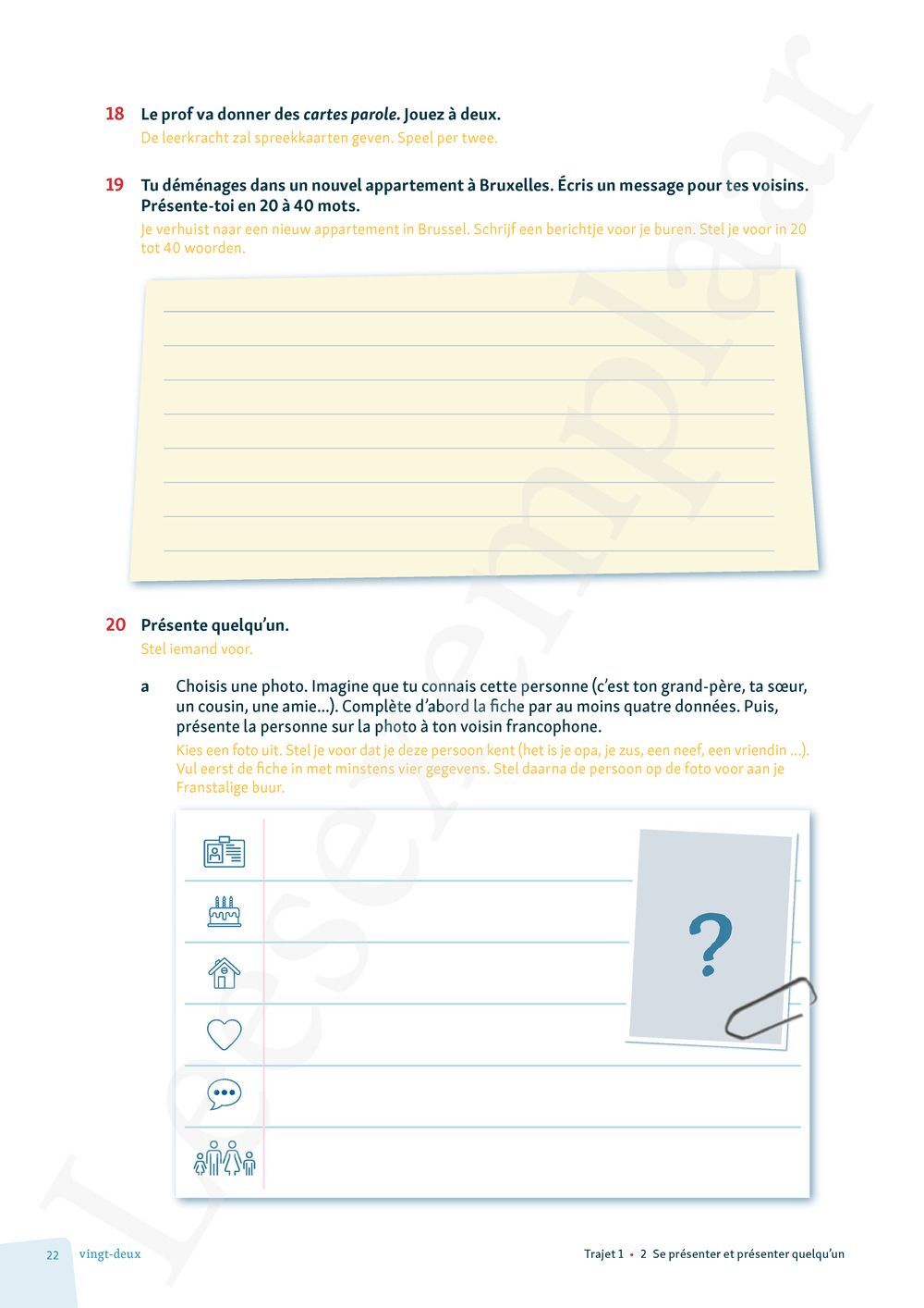 Preview: Chantier français 3 Livre de l'élève (incl. Pelckmans Portaal)