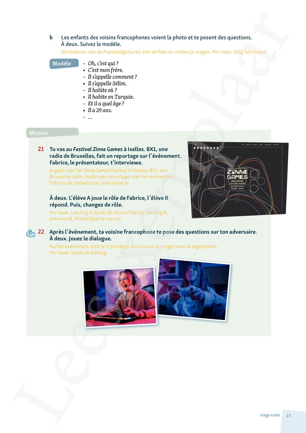 Preview: Chantier français 3 Livre de l'élève (incl. Pelckmans Portaal)