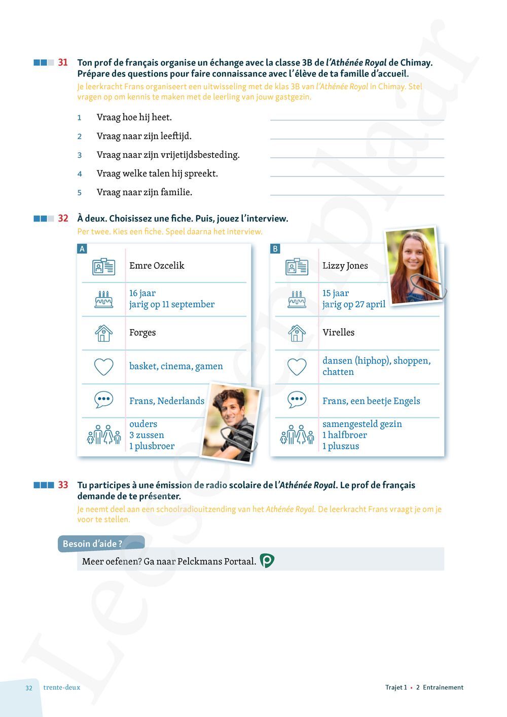 Preview: Chantier français 3 Livre de l'élève (incl. Pelckmans Portaal)