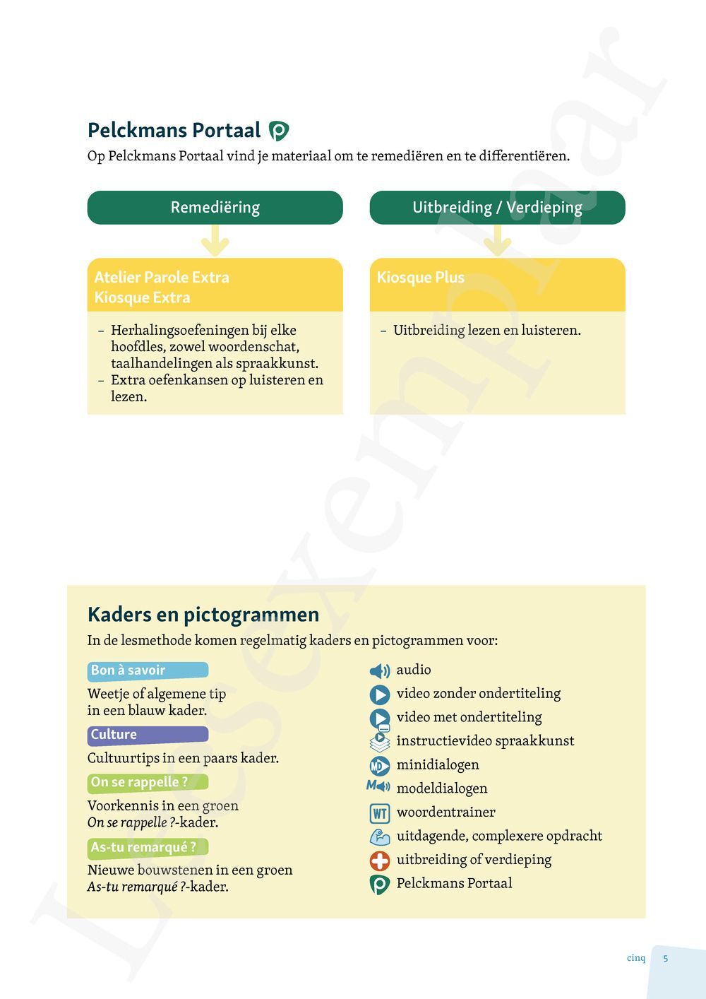 Preview: Chantier français 3 Livre de l'élève (incl. Pelckmans Portaal)