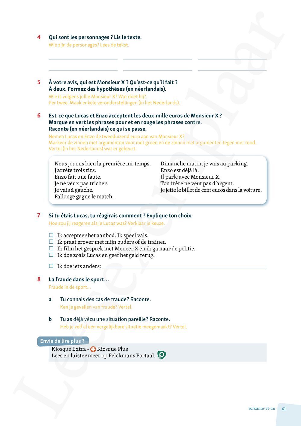 Preview: Chantier français 3 Livre de l'élève (incl. Pelckmans Portaal)