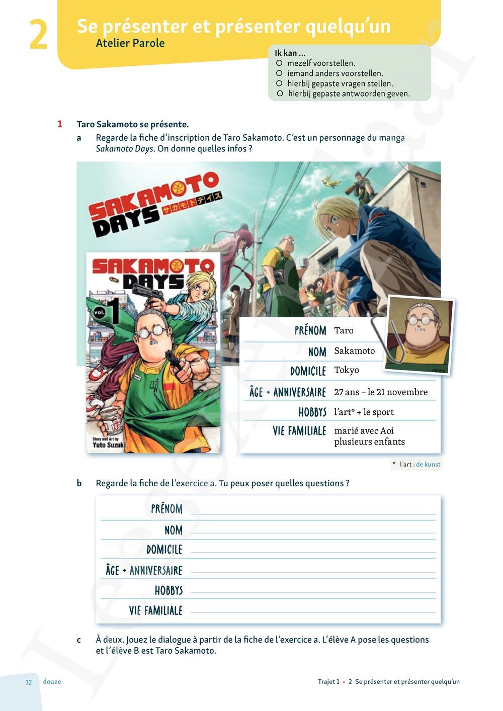 Preview: Univers français 3 Livre de l'élève (incl. Pelckmans Portaal)