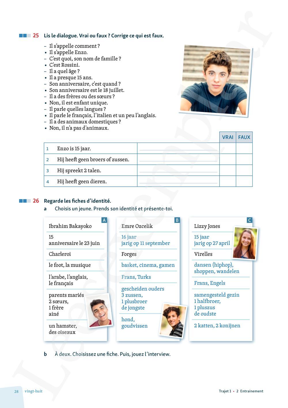 Preview: Univers français 3 Livre de l'élève (incl. Pelckmans Portaal)