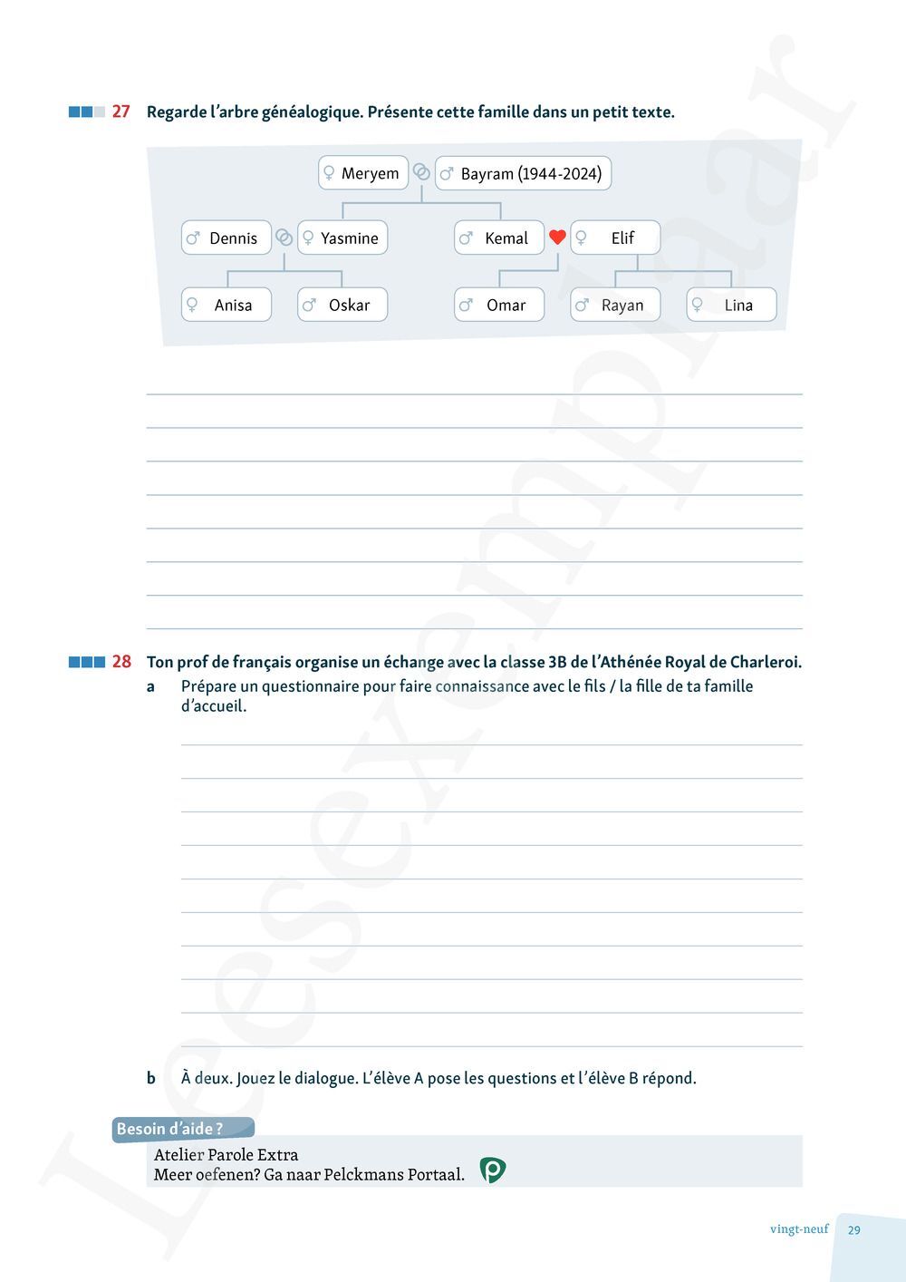 Preview: Univers français 3 Livre de l'élève (incl. Pelckmans Portaal)