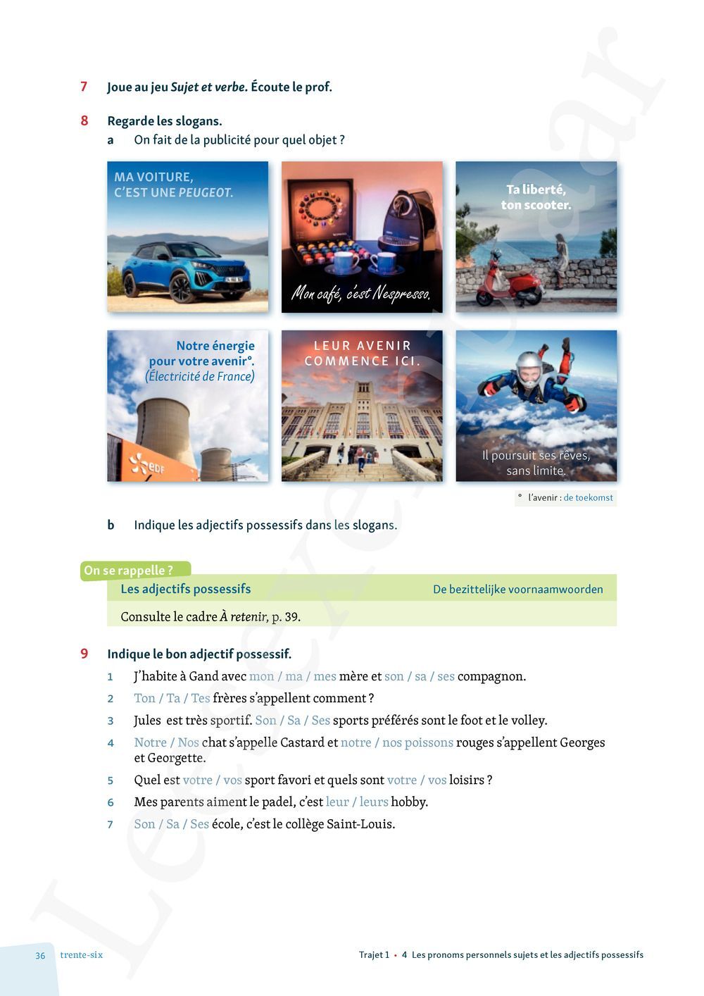 Preview: Univers français 3 Livre de l'élève (incl. Pelckmans Portaal)