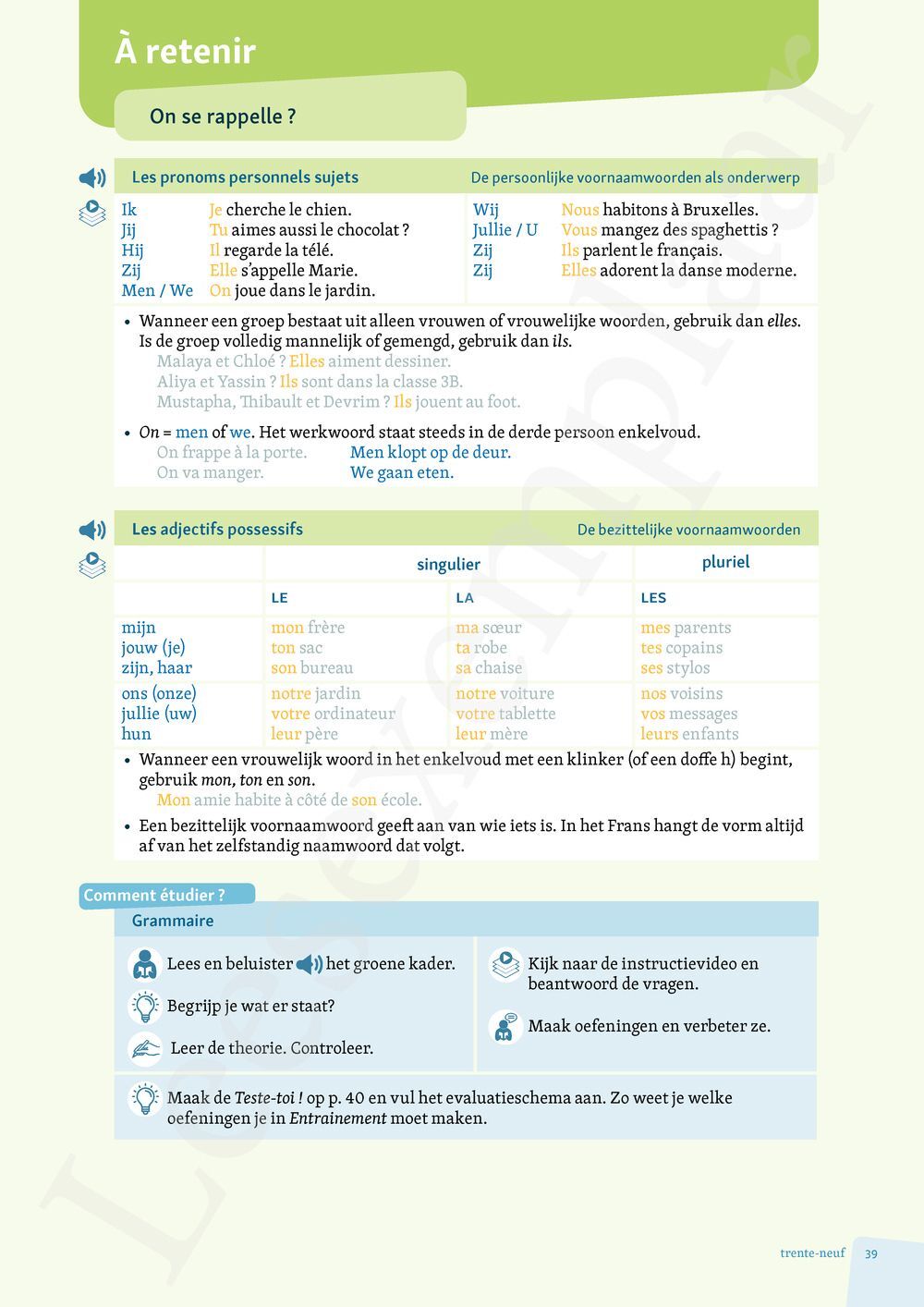 Preview: Univers français 3 Livre de l'élève (incl. Pelckmans Portaal)