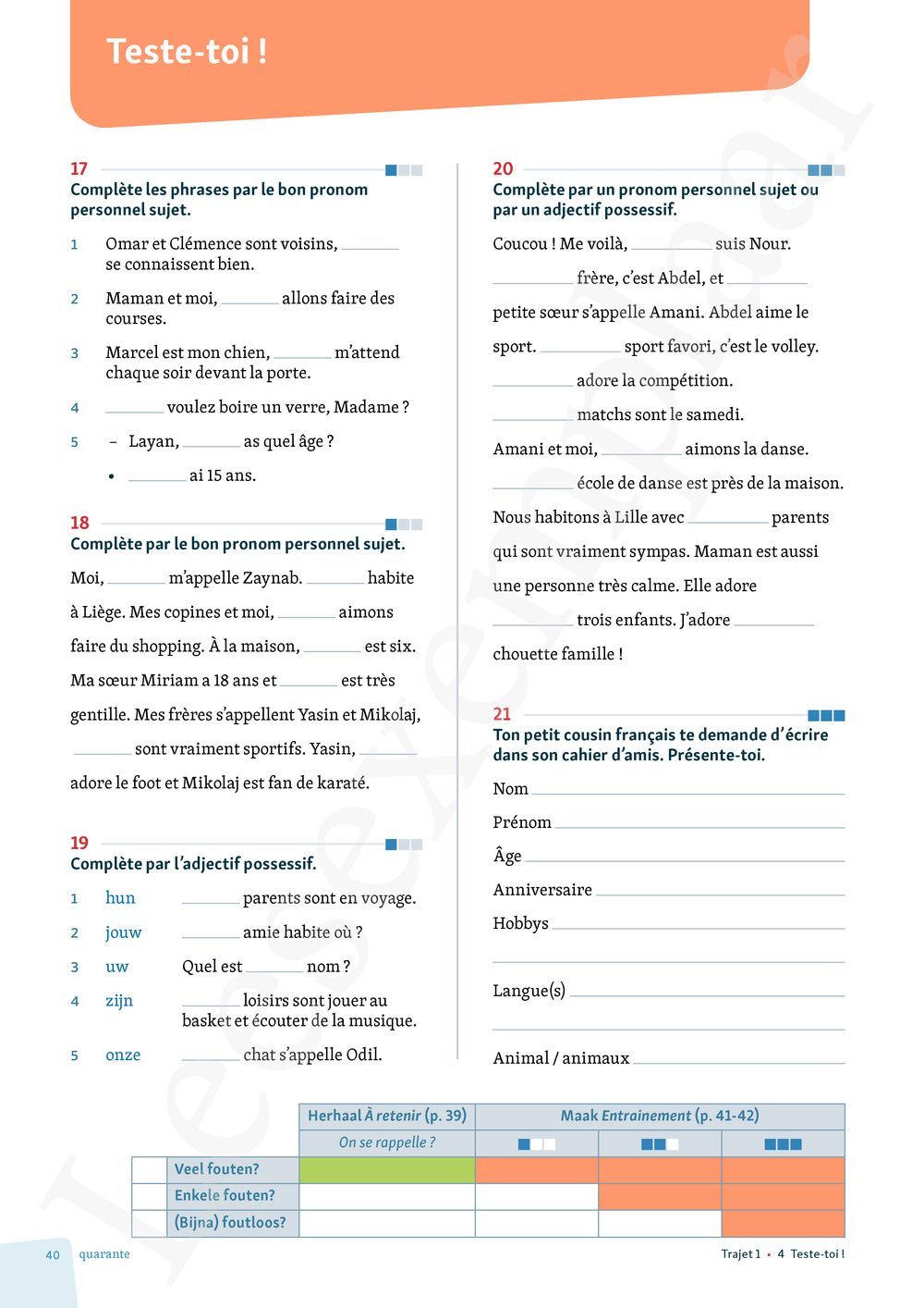 Preview: Univers français 3 Livre de l'élève (incl. Pelckmans Portaal)