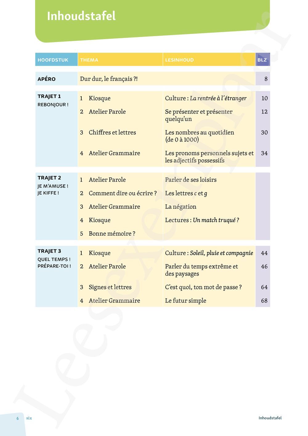 Preview: Univers français 3 Livre de l'élève (incl. Pelckmans Portaal)