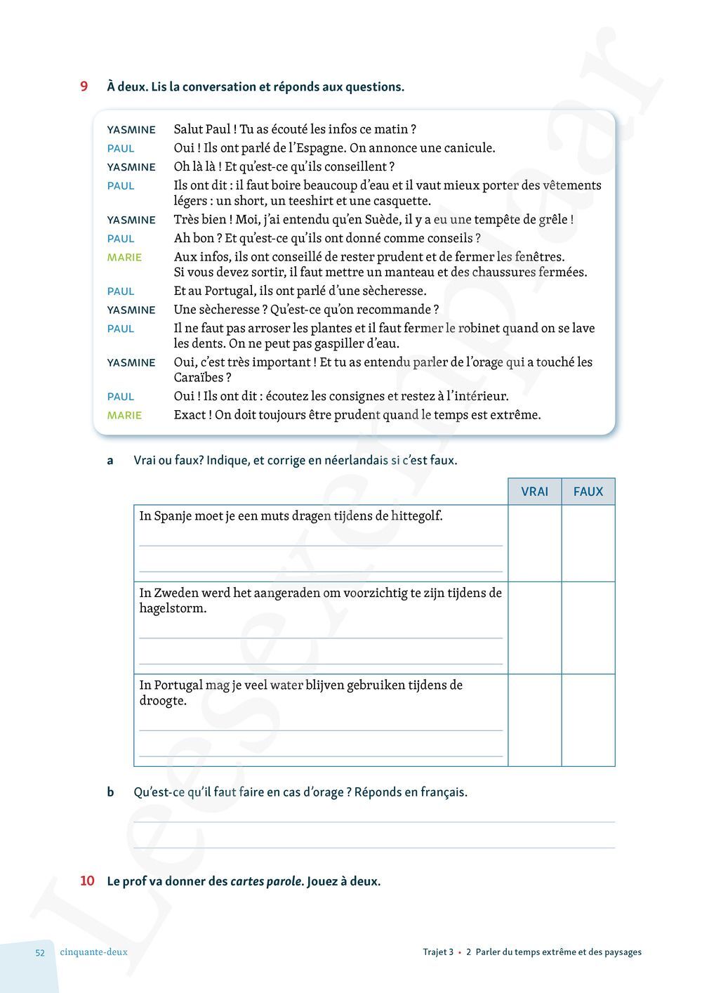 Preview: Univers français 3 Livre de l'élève (incl. Pelckmans Portaal)