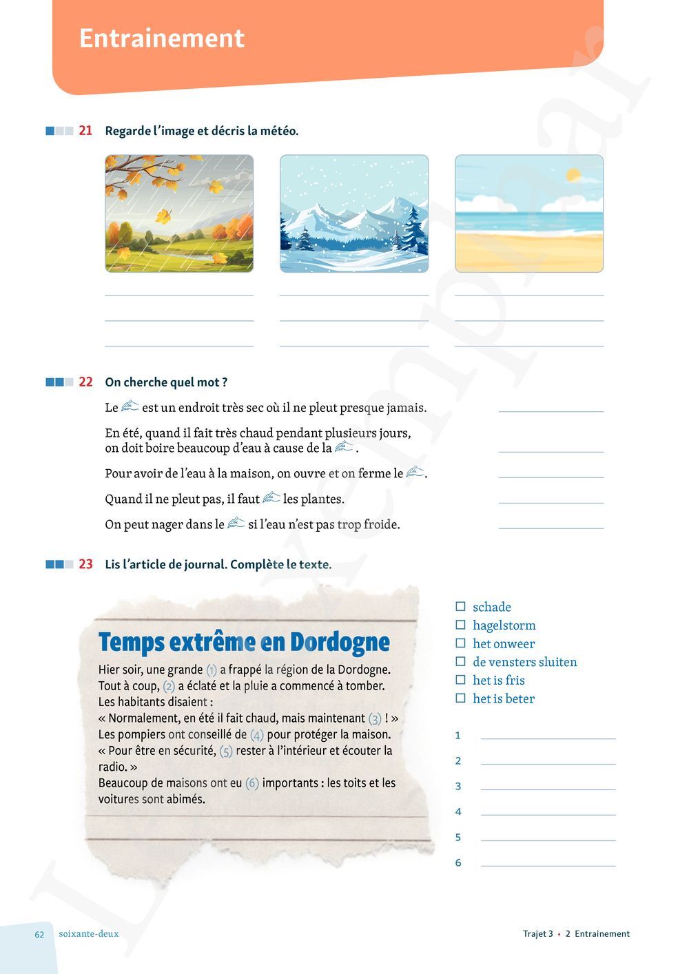 Preview: Univers français 3 Livre de l'élève (incl. Pelckmans Portaal)