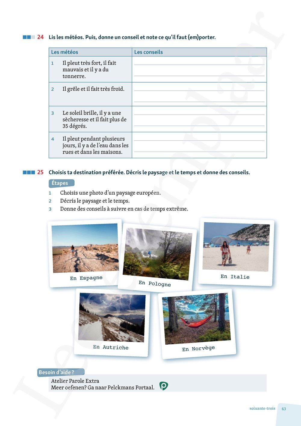 Preview: Univers français 3 Livre de l'élève (incl. Pelckmans Portaal)