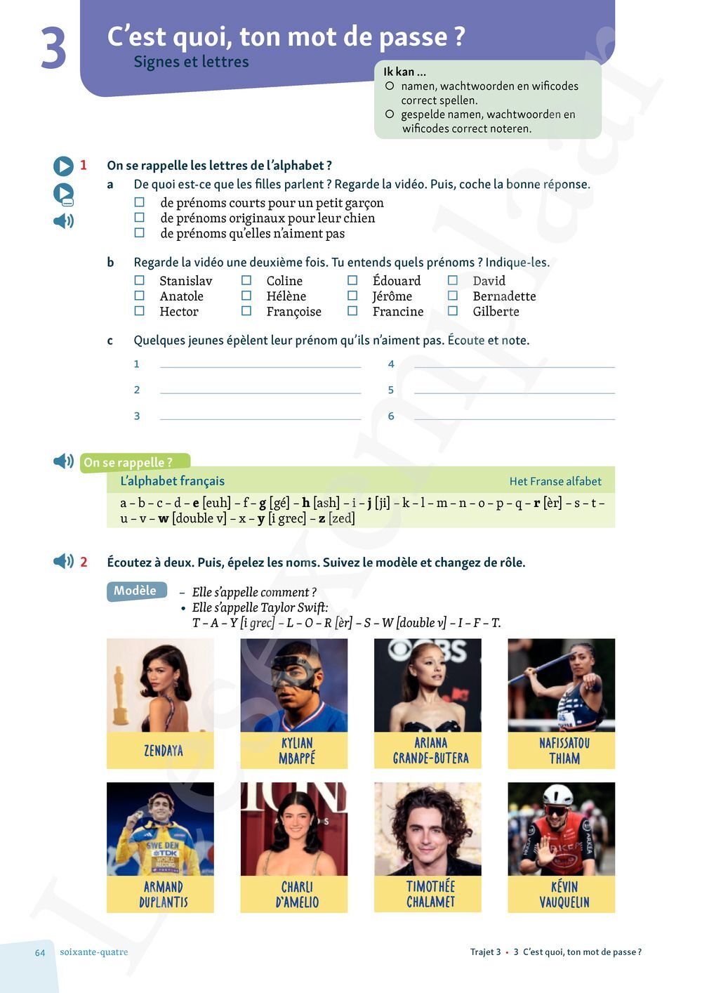 Preview: Univers français 3 Livre de l'élève (incl. Pelckmans Portaal)