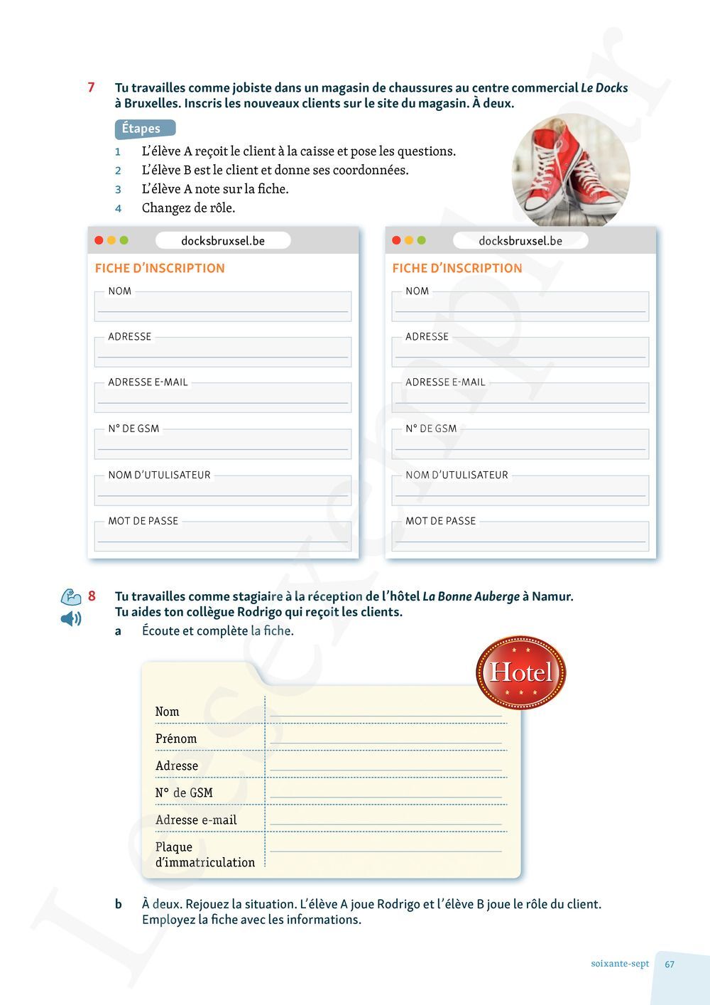 Preview: Univers français 3 Livre de l'élève (incl. Pelckmans Portaal)