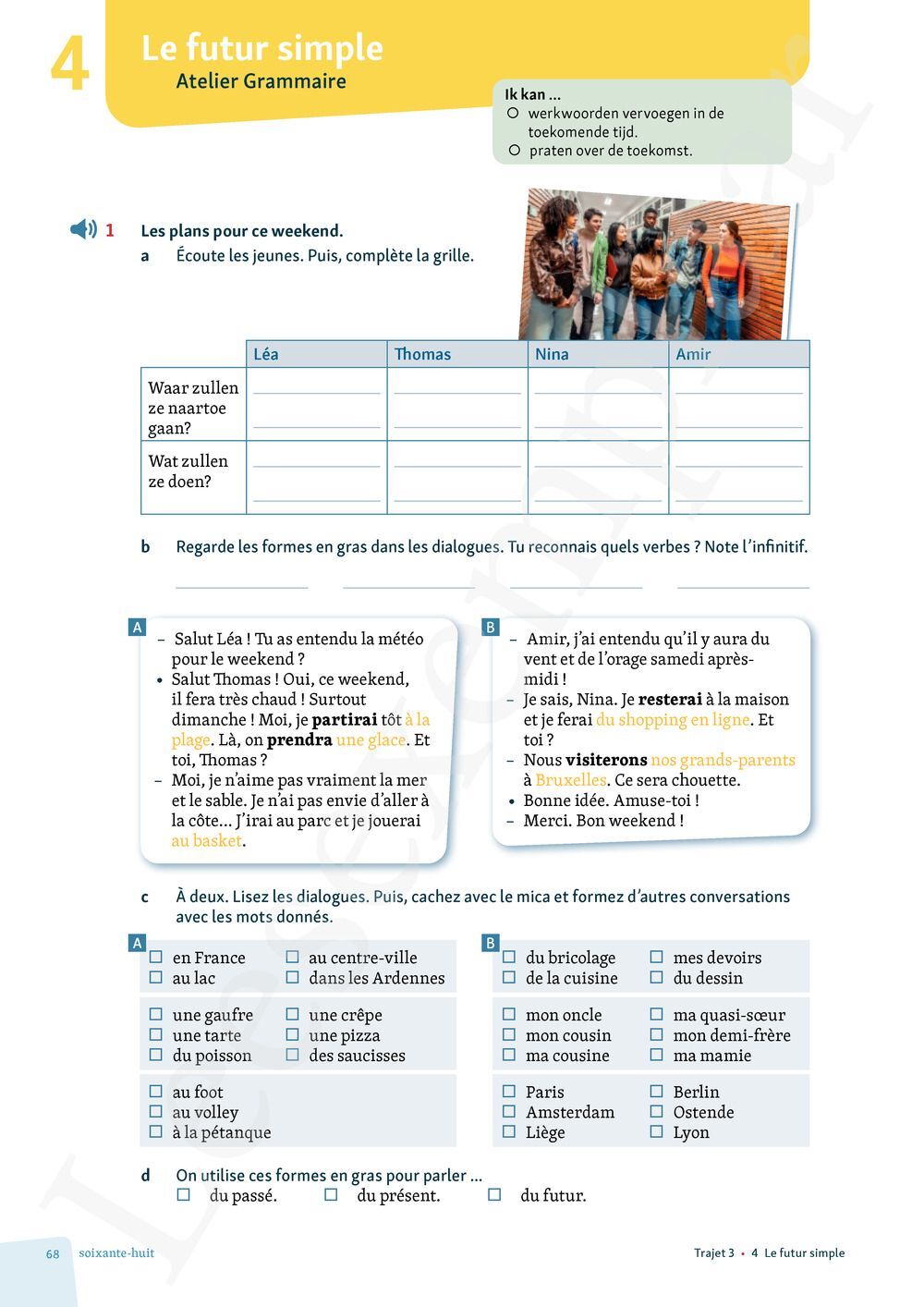 Preview: Univers français 3 Livre de l'élève (incl. Pelckmans Portaal)