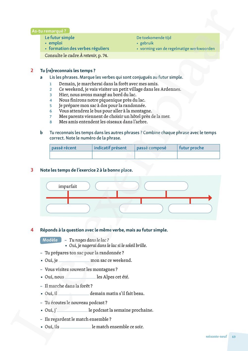 Preview: Univers français 3 Livre de l'élève (incl. Pelckmans Portaal)