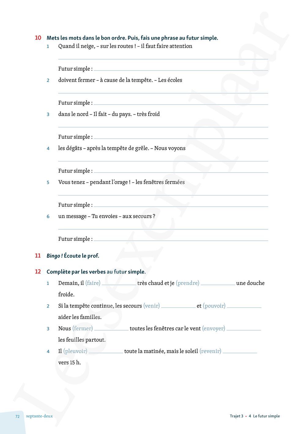 Preview: Univers français 3 Livre de l'élève (incl. Pelckmans Portaal)