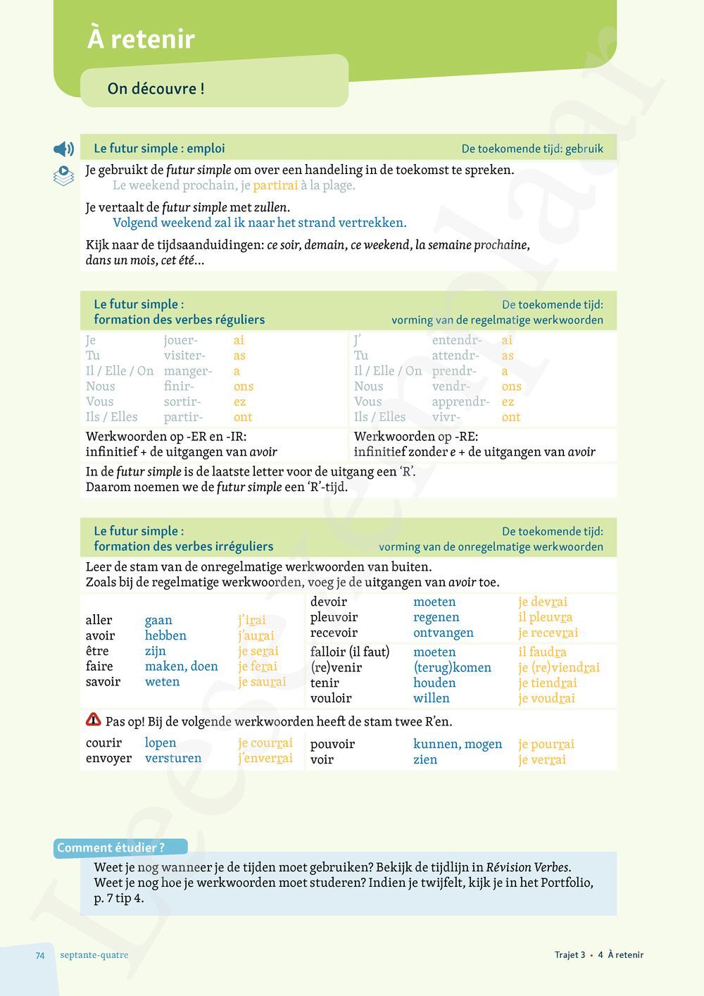 Preview: Univers français 3 Livre de l'élève (incl. Pelckmans Portaal)